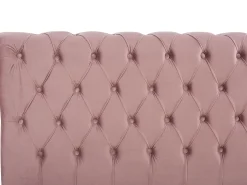 Vandseng Velour AVALLON 180 x 200 cm Lyserød
