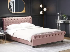 Vandseng Velour AVALLON 180 x 200 cm Lyserød