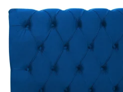 Vandseng Velour AVALLON 180 x 200 cm Navy Blå