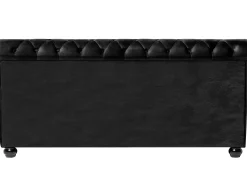 Vandseng Velour AVALLON 180 x 200 cm Sort