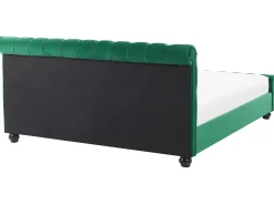 Vandseng Velour AVALLON 180 x 200 cm Smaragdgrøn