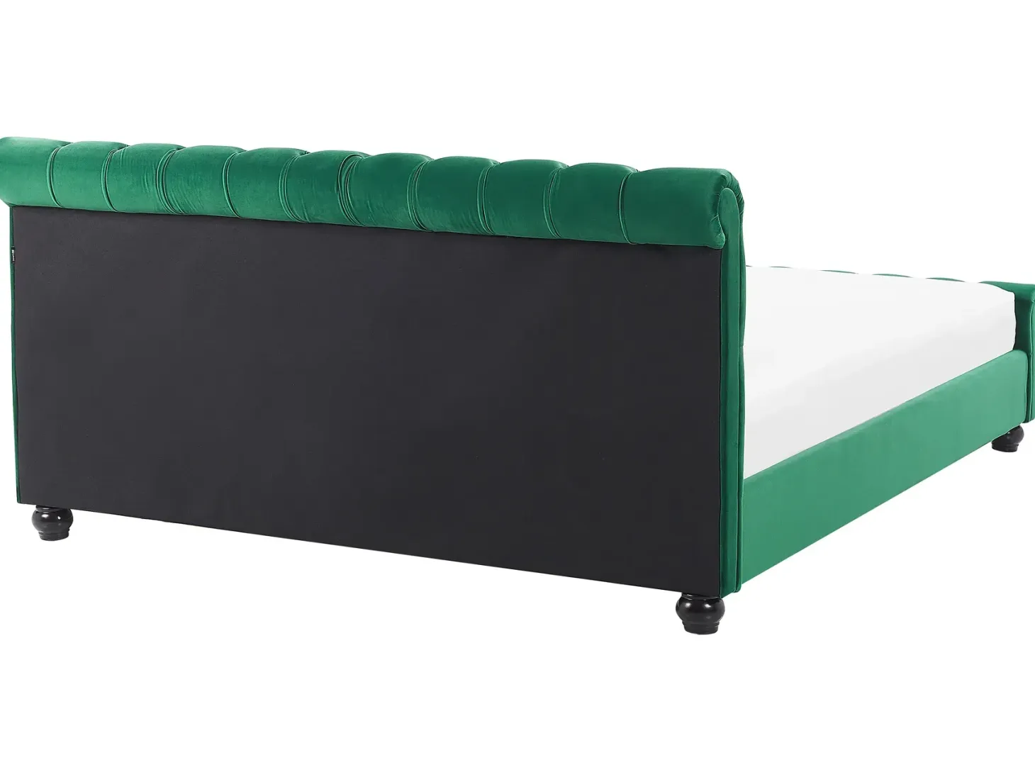 Vandseng Velour AVALLON 180 x 200 cm Smaragdgrøn
