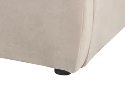 Vandseng Velour BAJONNA 180 x 200 cm Brungrå