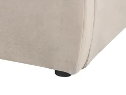Vandseng Velour BAJONNA 160 x 200 cm Brungrå