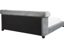 Vandseng Velour CAVAILLON 180 x 200 cm Lysegrå