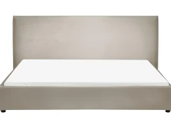 Vandseng Velour LAVAUR 180 x 200 cm Brungrå
