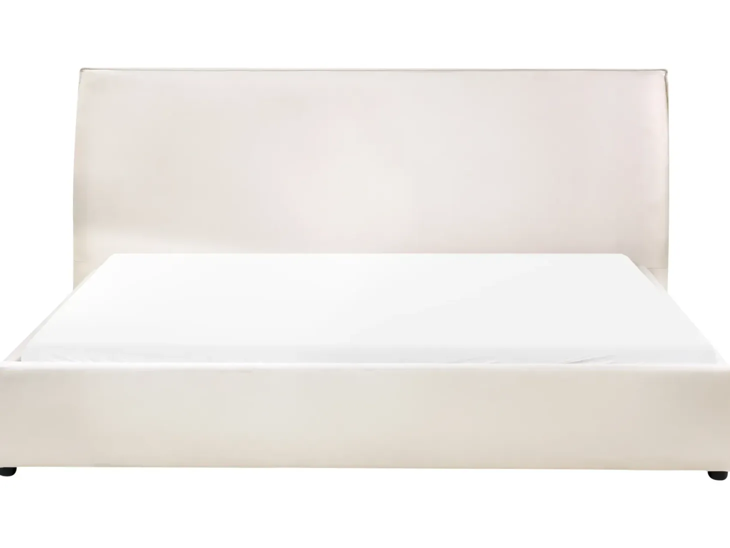 Vandseng Velour LAVAUR 180 x 200 cm Cremehvid