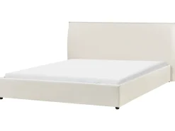 Vandseng Velour LAVAUR 180 x 200 cm Cremehvid