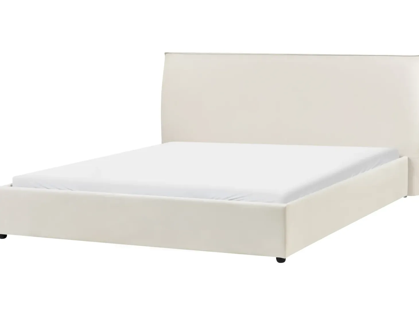 Vandseng Velour LAVAUR 180 x 200 cm Cremehvid