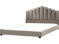 Vandseng Velour VINCENNES 180 x 200 cm Brungrå