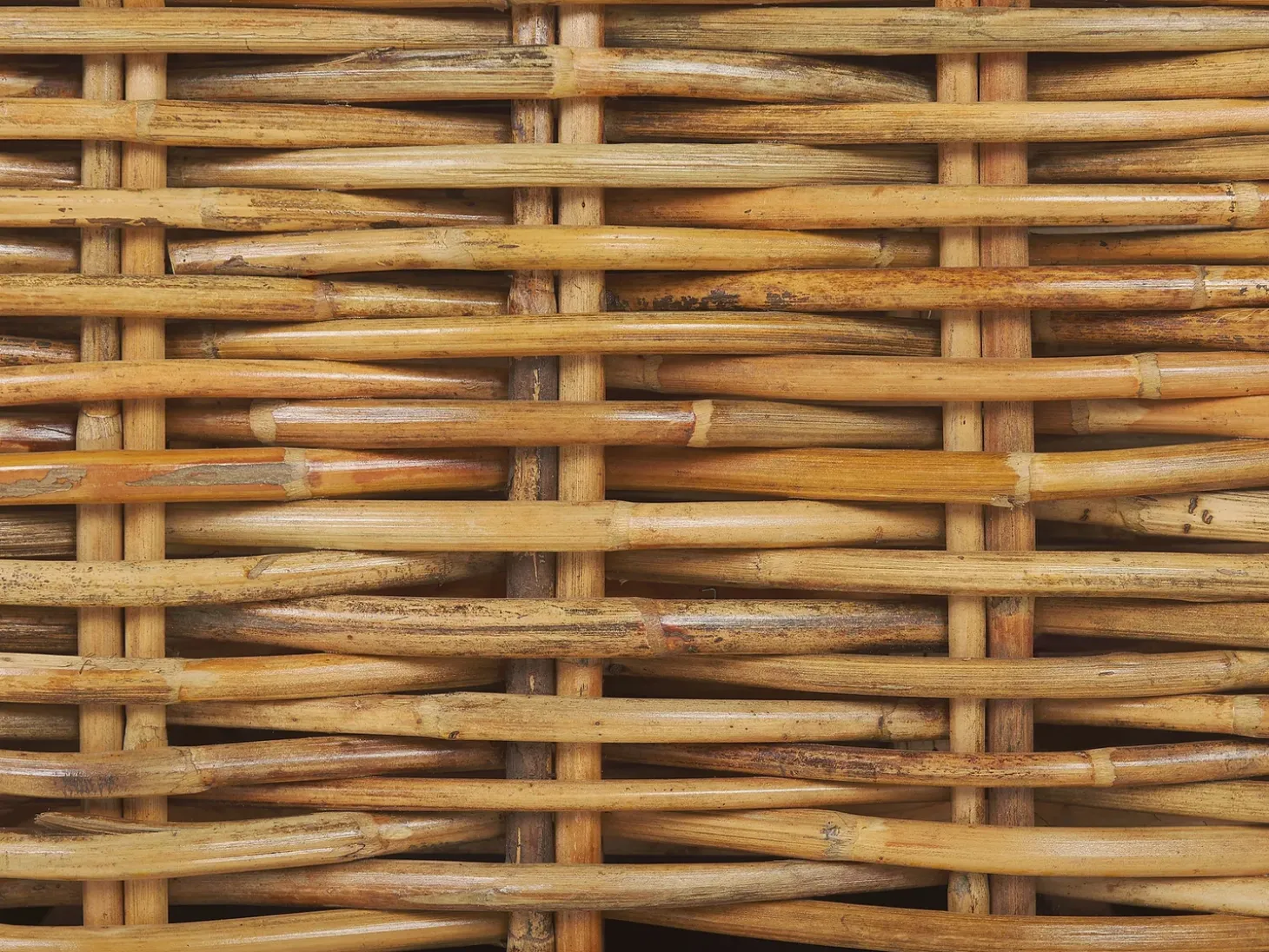 VARALLO 4 personers Loungesæt med bord Højrevendt Naturlig Rattan