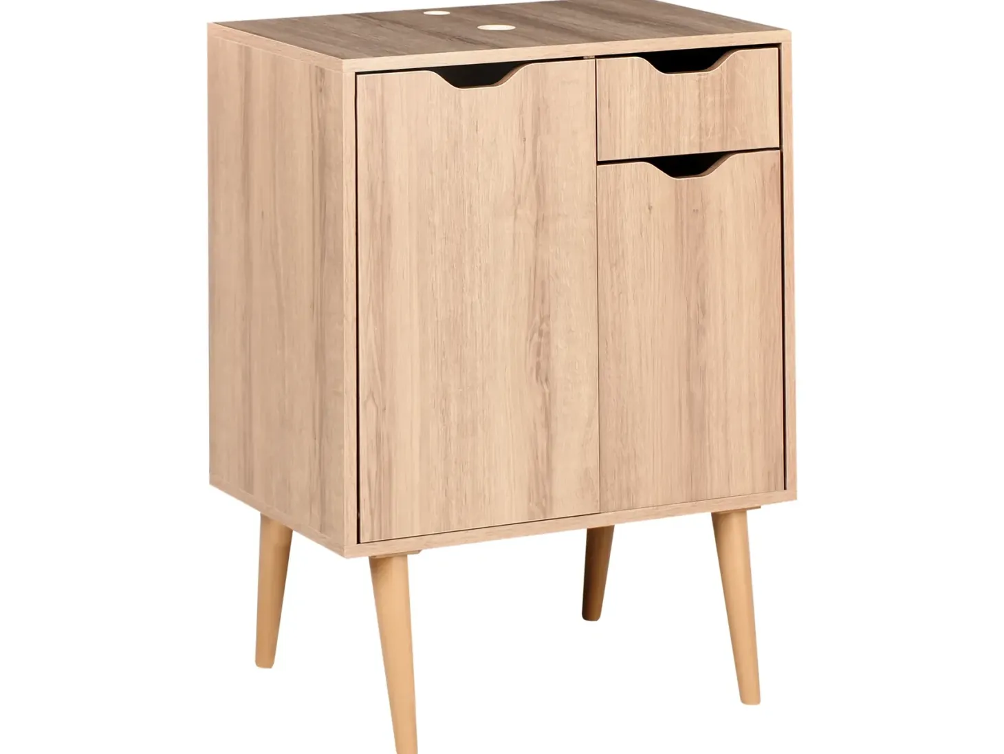 Vaskeskab CANOAS 60 cm Lysebrun