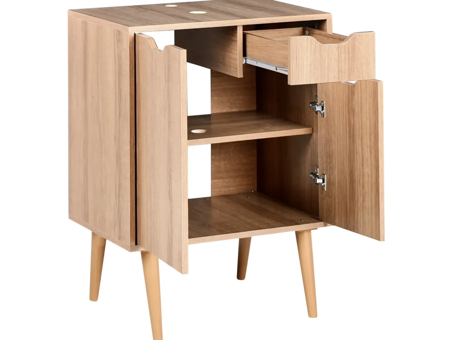 Vaskeskab CANOAS 60 cm Lysebrun