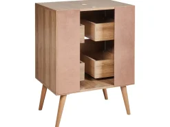 Vaskeskab CARIACICA 60 cm Lysebrun