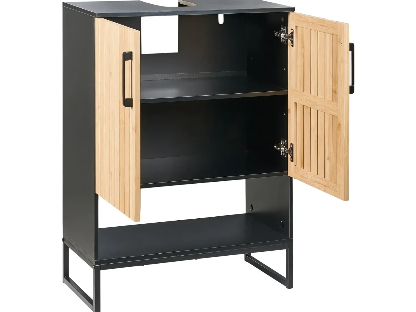 Vaskeskab MISCANTI Bambus 60 cm Lysebrun