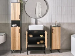 Vaskeskab MISCANTI Bambus 60 cm Lysebrun