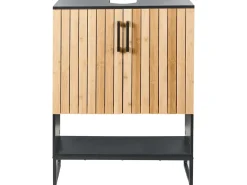 Vaskeskab MISCANTI Bambus 60 cm Lysebrun