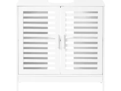 Vaskeskab MISSOULA Bambus 60 cm Hvid