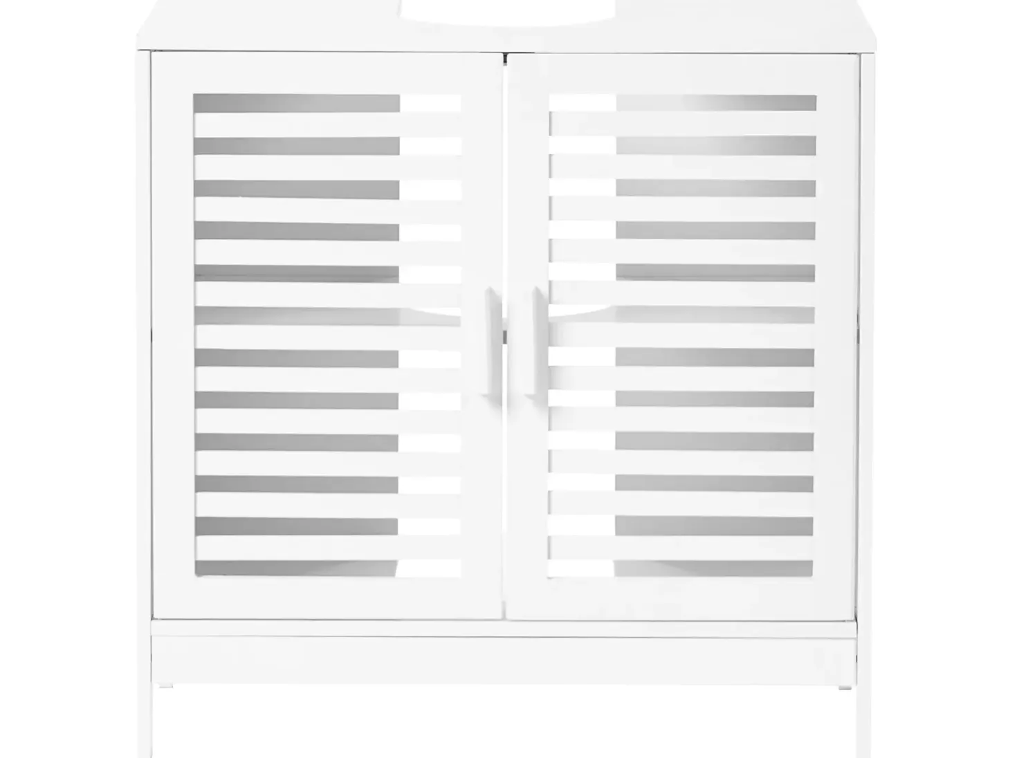 Vaskeskab MISSOULA Bambus 60 cm Hvid