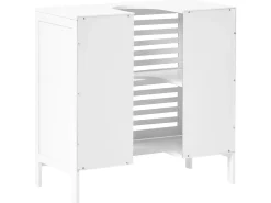 Vaskeskab MISSOULA Bambus 60 cm Hvid