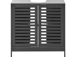 Vaskeskab MISSOULA Bambus 60 cm Sort