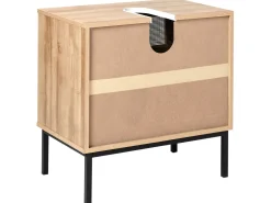 Vaskeskab ROSELL 60 cm Lysebrun