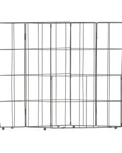 Vasketøjskurv CULPINA Metal Sort 72 L