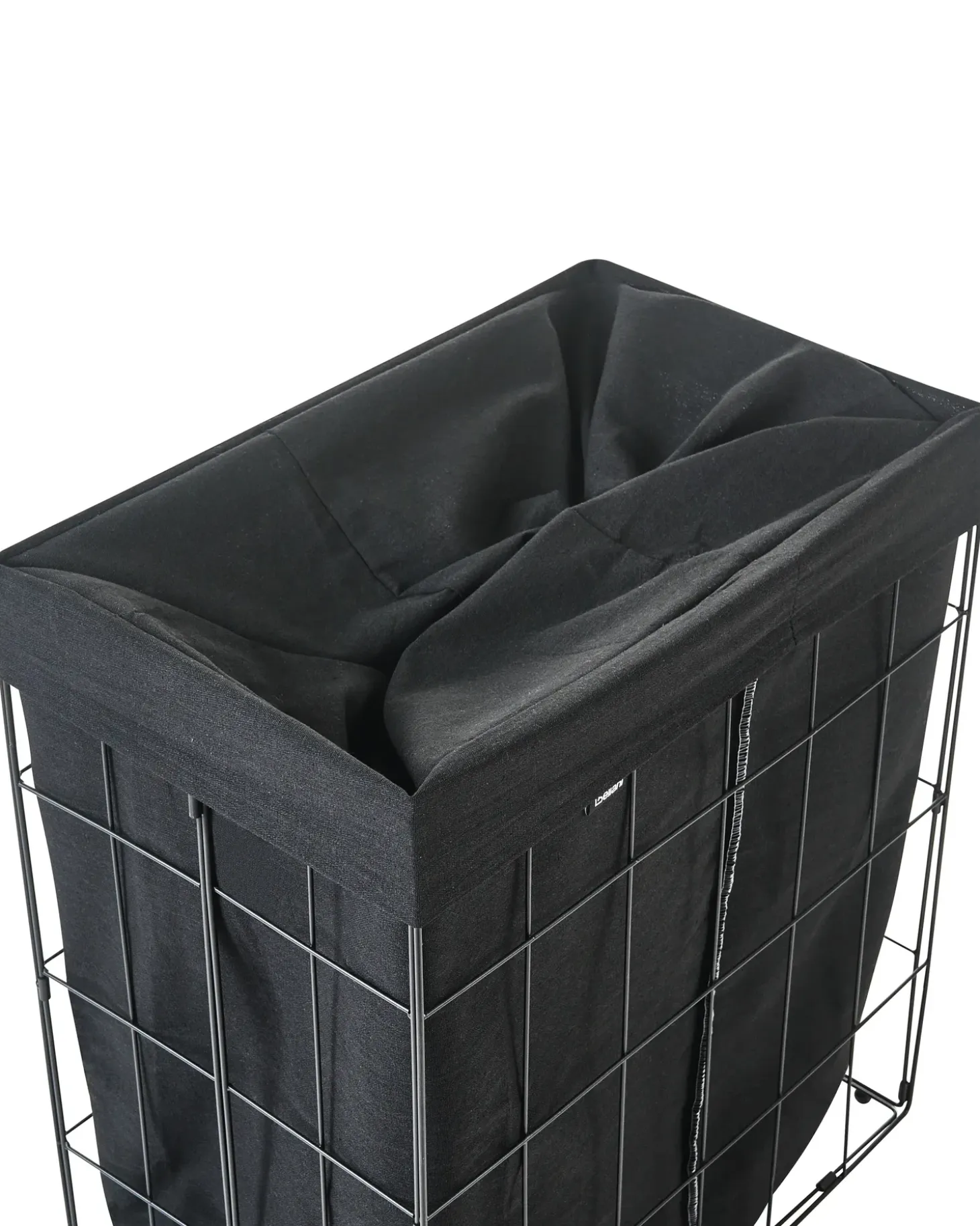 Vasketøjskurv CULPINA Metal Sort 100 L