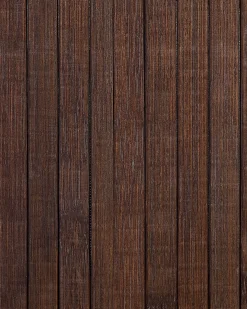 Vasketøjskurv SANNAR Bambus Mørkebrun 75 L