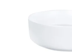 Vask til bordplade CALIG Cremehvid ⌀ 36 cm Keramik