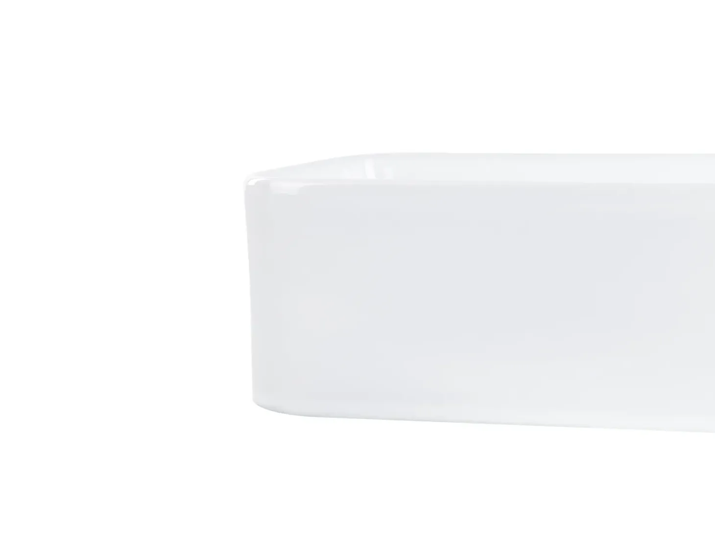 Vask til bordplade CHIVANA Hvid 51 x 34 cm Keramik