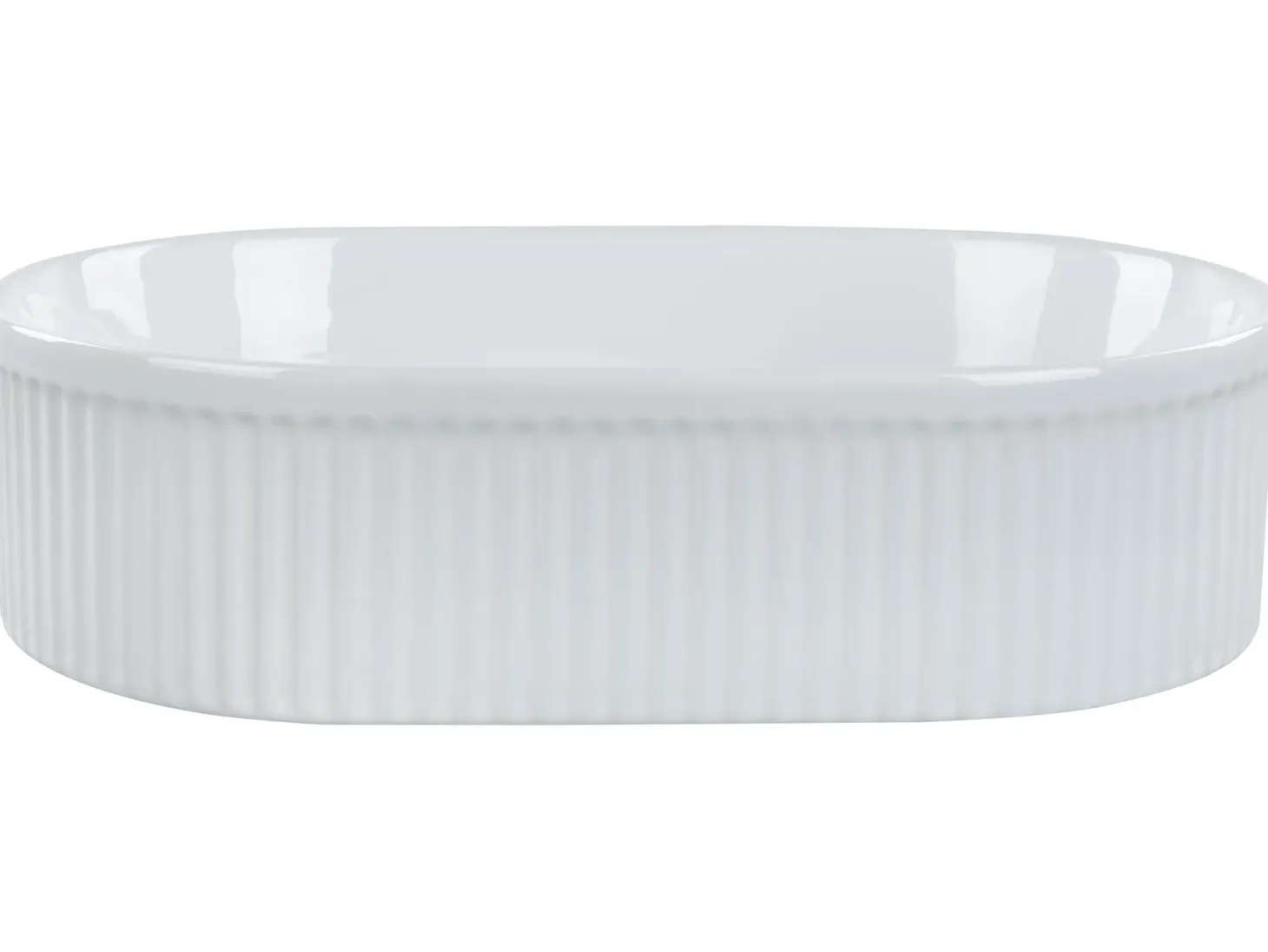Vask til bordplade GELDO Hvid 49 x 31 cm Keramik
