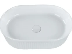 Vask til bordplade GELDO Hvid 49 x 31 cm Keramik