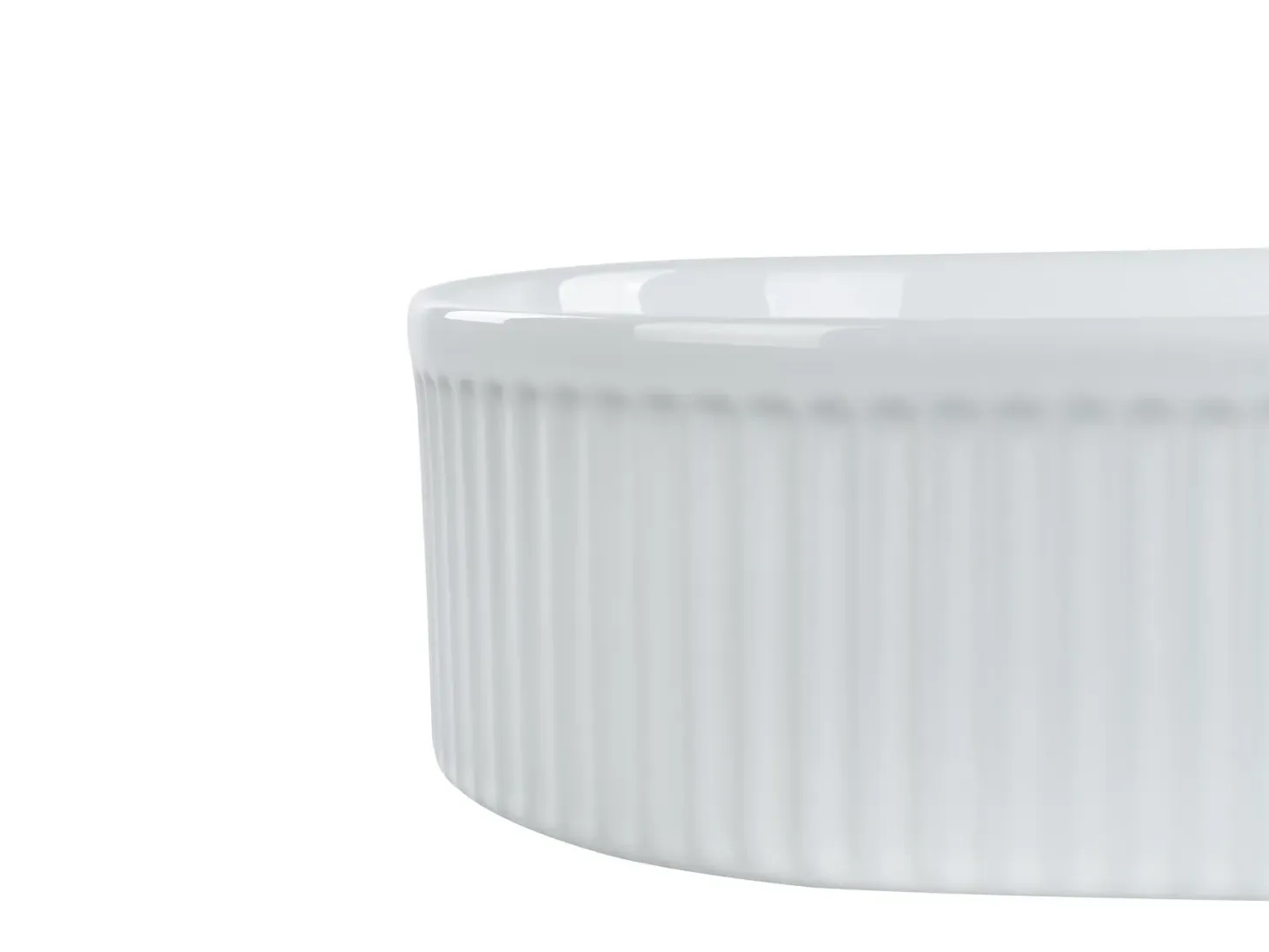 Vask til bordplade GELDO Hvid 49 x 31 cm Keramik