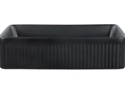 Vask til bordplade GELDO Sort 50 x 34 cm Keramik
