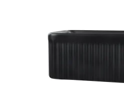 Vask til bordplade GELDO Sort 50 x 34 cm Keramik