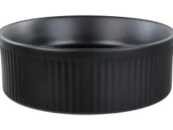 Vask til bordplade GELDO Sort ⌀ 37 cm Keramik