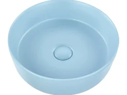 Vask til bordplade GUDAR Blå ⌀ 37 cm Keramik
