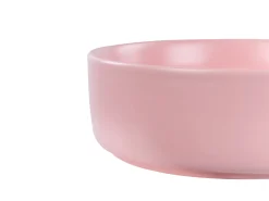 Vask til bordplade GUDAR Lyserød ⌀ 37 cm Keramik