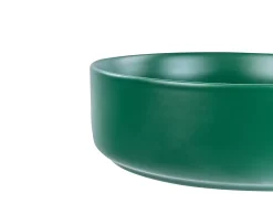 Vask til bordplade GUDAR Mørkegrøn ⌀ 37 cm Keramik
