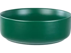 Vask til bordplade GUDAR Mørkegrøn ⌀ 37 cm Keramik