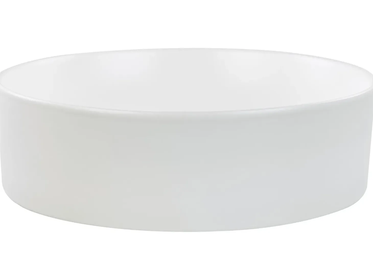 Vask til bordplade TEBAR Cremehvid ⌀ 40 cm Keramik