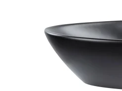 Vask til bordplade TIRIG Sort 60 x 39 cm Keramik