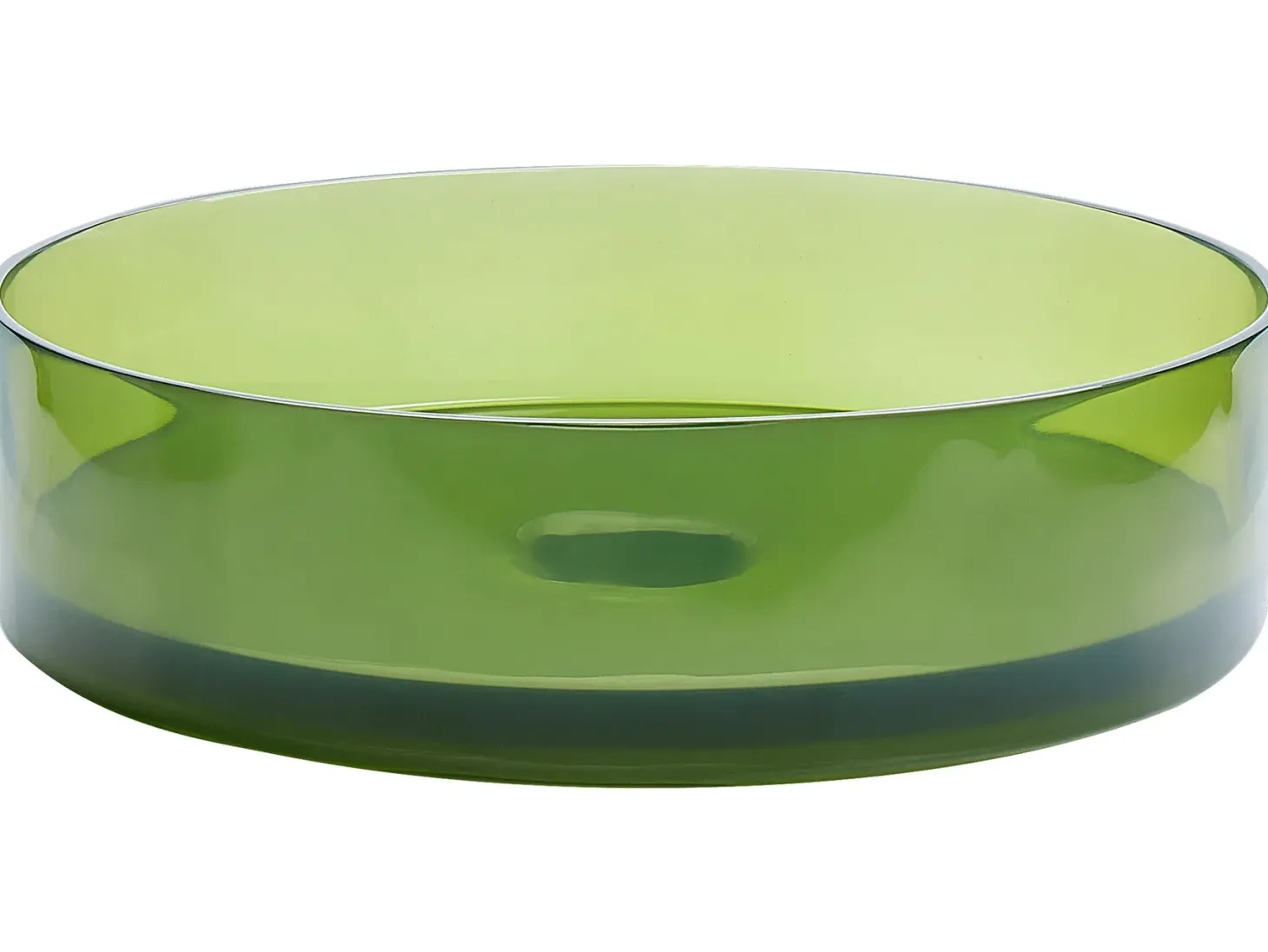Vask til bordplade TOLOSA Grøn ⌀ 36 cm Fast overflade