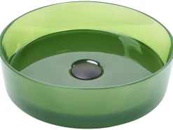 Vask til bordplade TOLOSA Grøn ⌀ 36 cm Fast overflade
