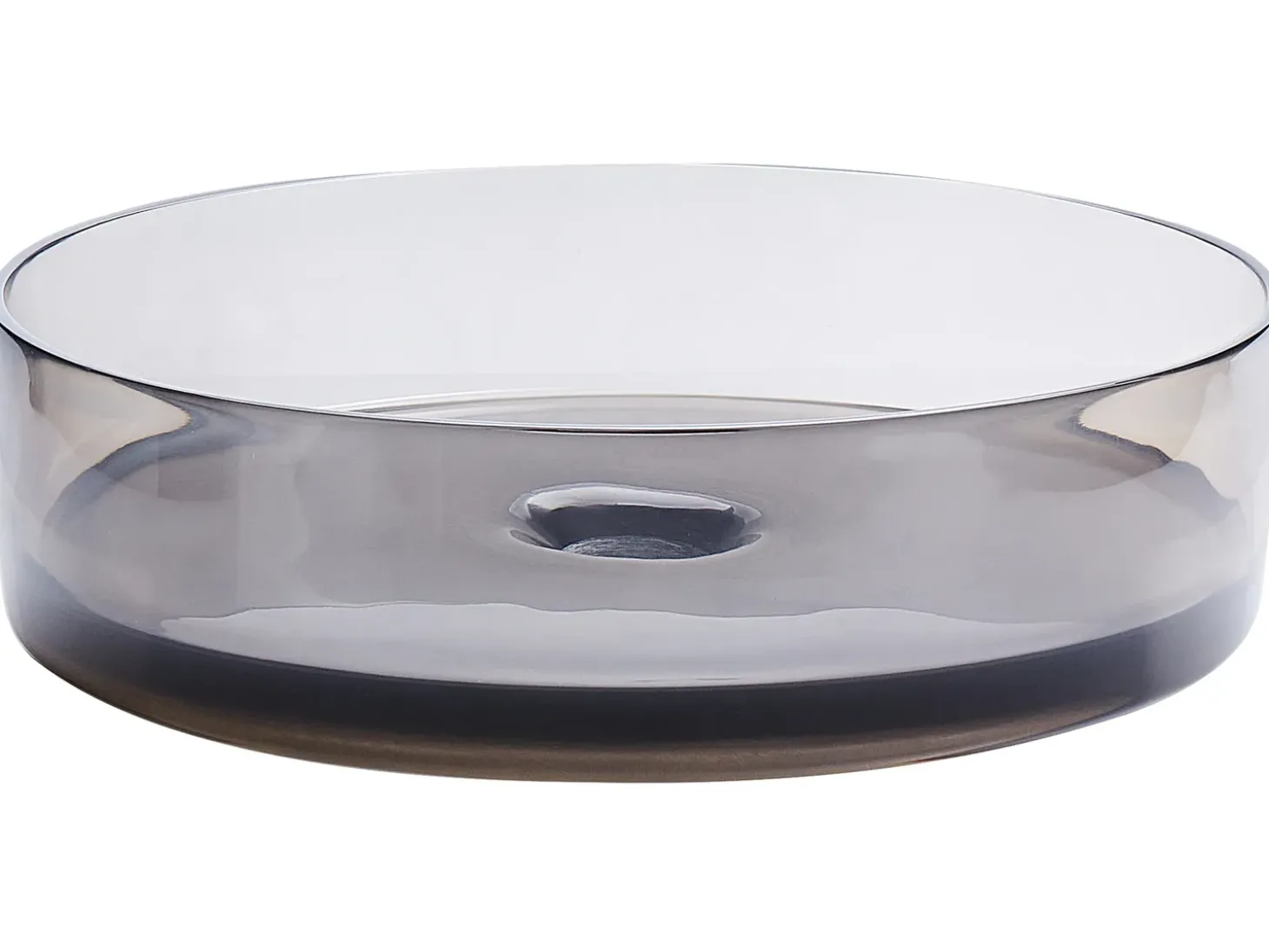 Vask til bordplade TOLOSA Sort ⌀ 36 cm Fast overflade