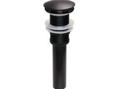 Vask til bordplade TOLOSA Sort ⌀ 36 cm Fast overflade