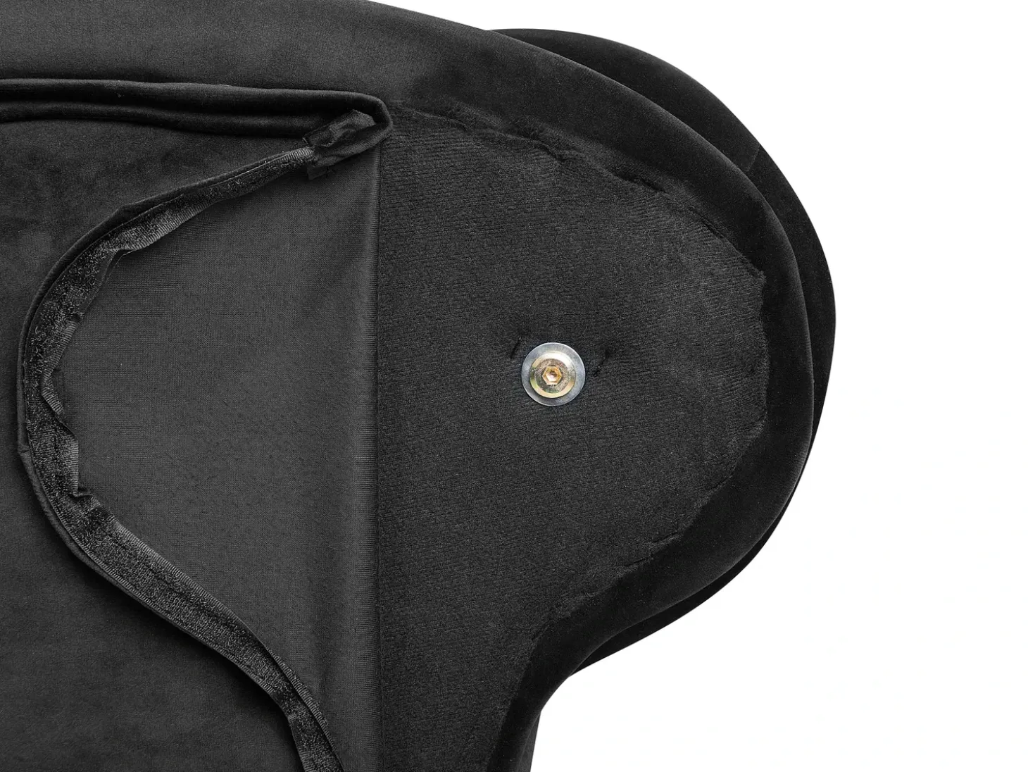 Venstrevendt chaiselong NIMES Velour Sort