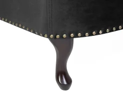 Venstrevendt chaiselong NIMES Velour Sort