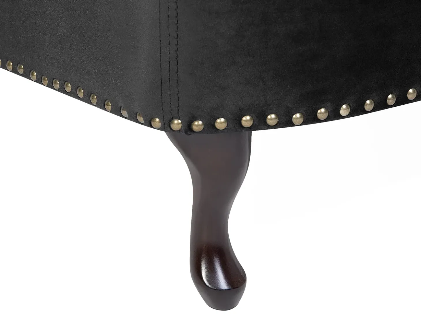 Venstrevendt chaiselong NIMES Velour Sort